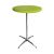 Rental of high green standing dining table diameter 70cm