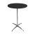 Rental of black high dining table diameter 70cm