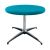 Rental of turquoise coffee table diameter 70cm