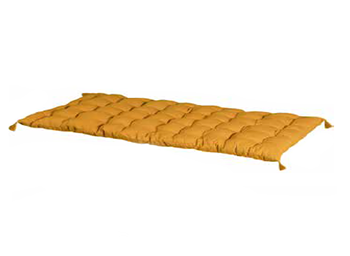 Rental of long curry yellow cushion 60 x 120