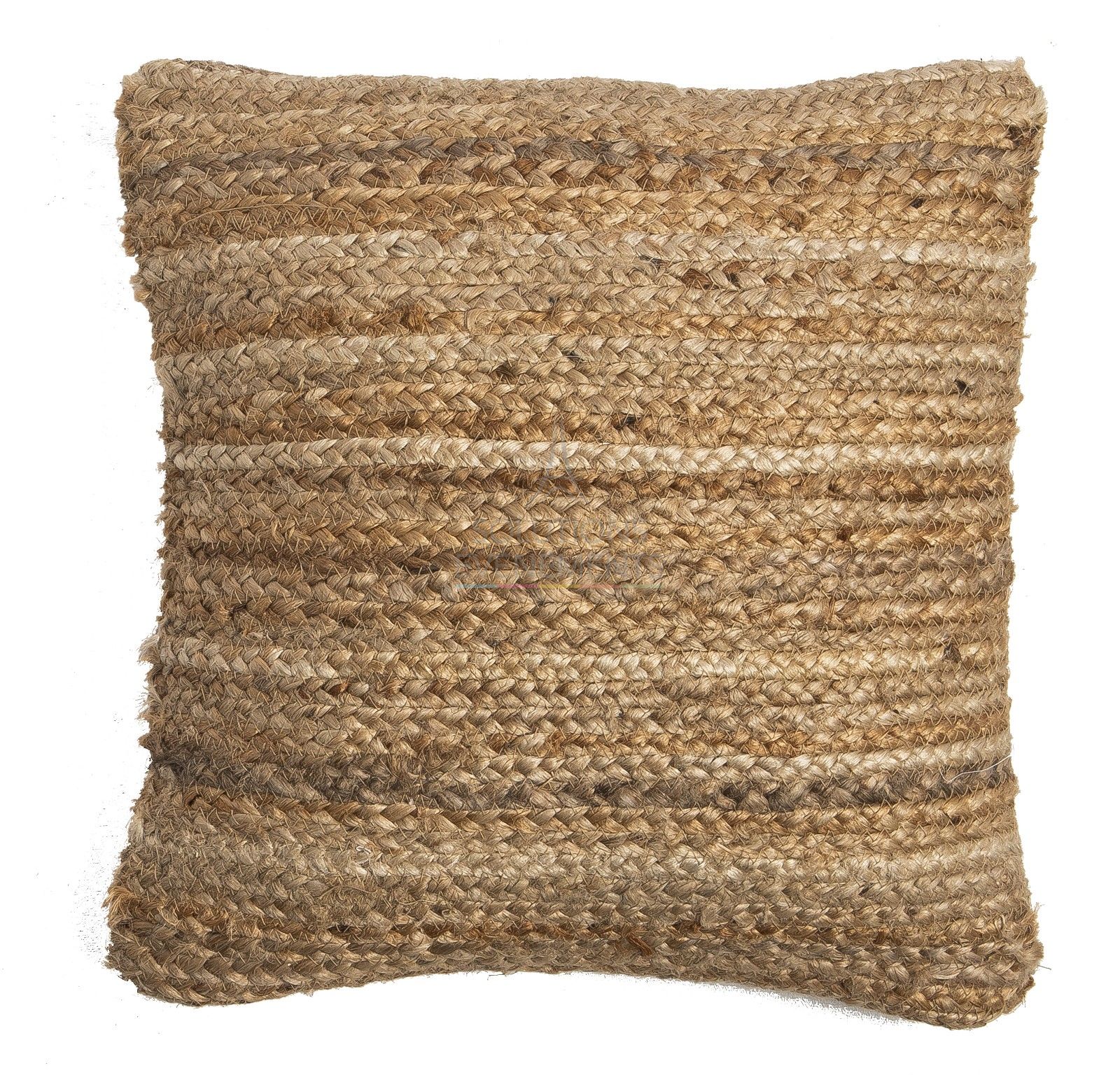 Rental of natural jute cushion 45x45 cm