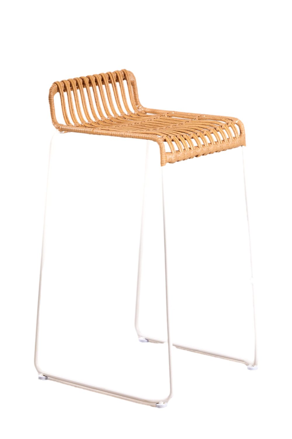 Rental of high stool in synthetic rattan