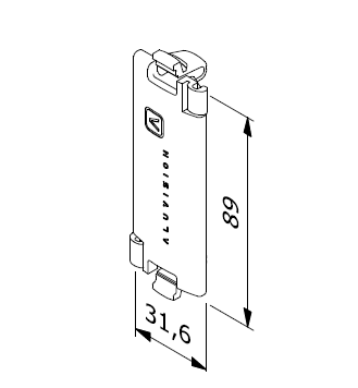 Location fixation cover Omni 55