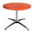 Rental of orange coffee table diameter 70cm