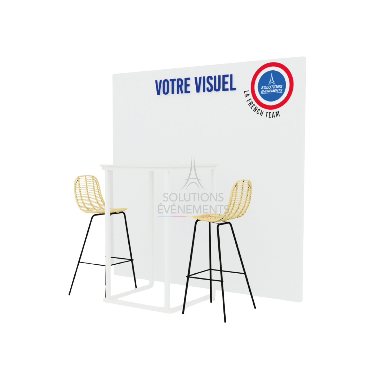 Location pack personnalisable stand exposition - Villepinte M