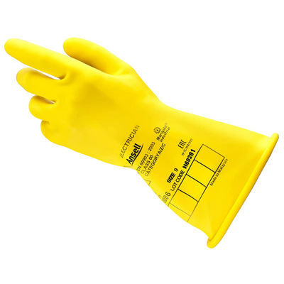 Latex electrical protection gloves Class 00