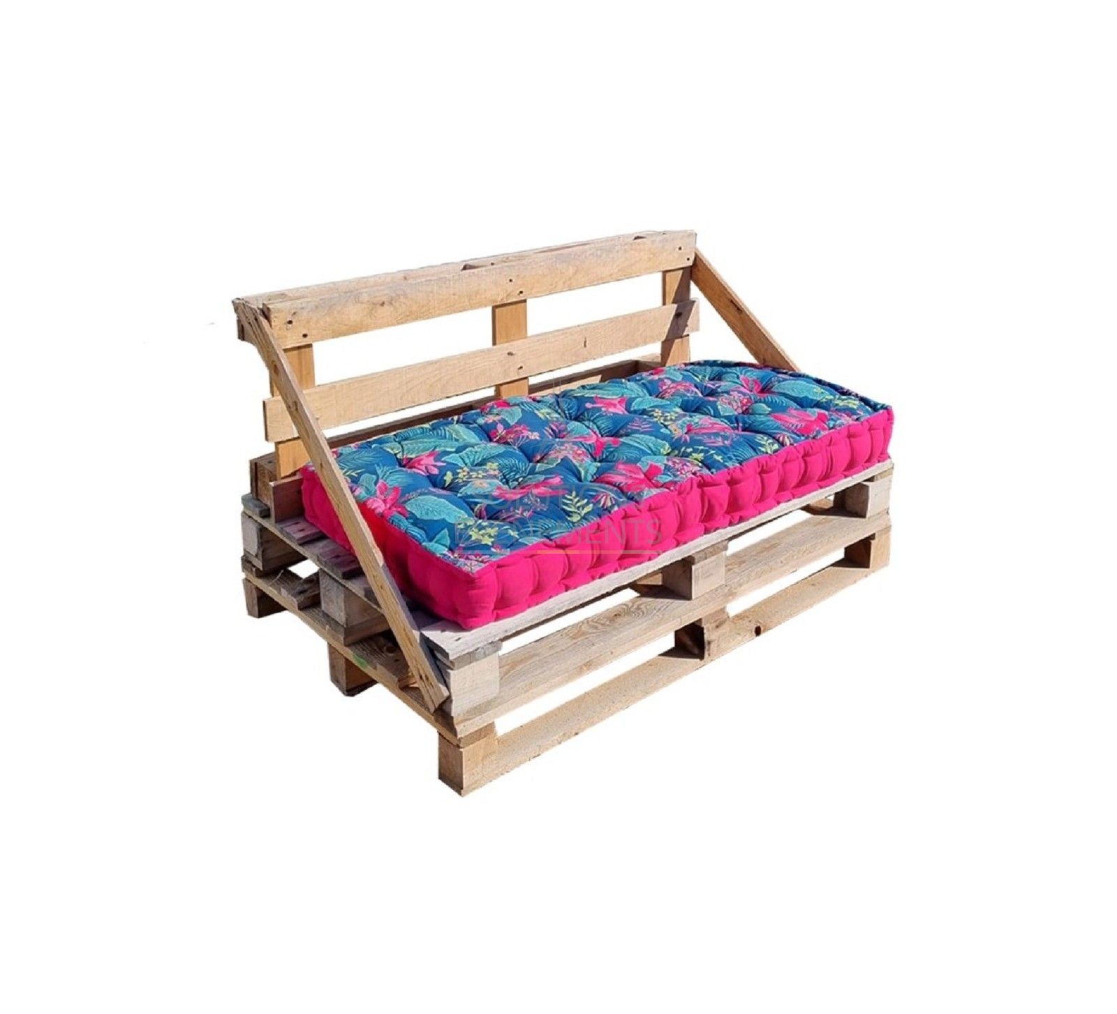 Pallet sofa rental