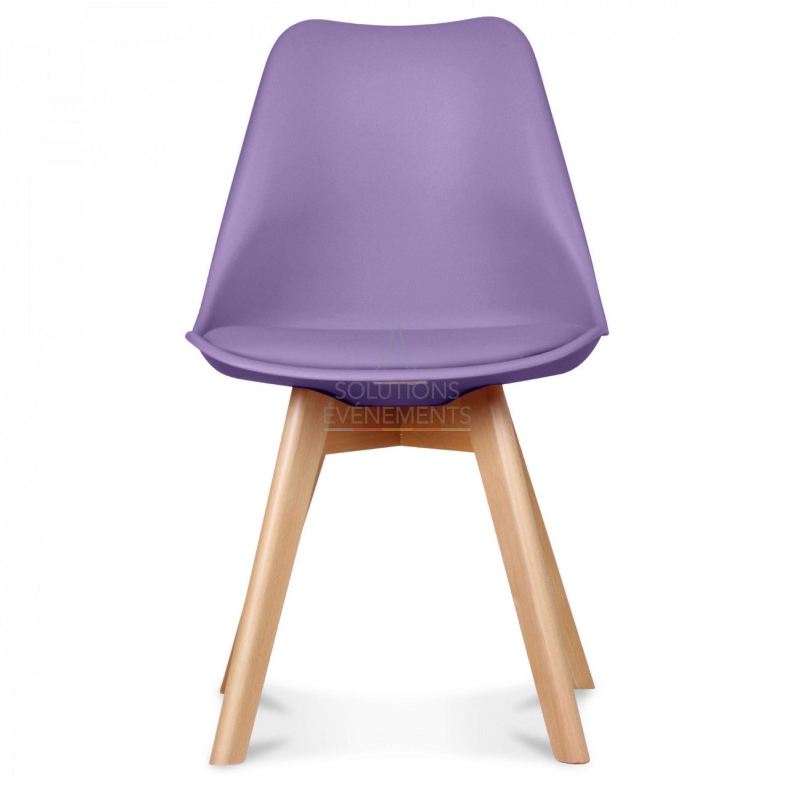 Purple Scandinavian chair rental