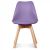 Purple Scandinavian chair rental