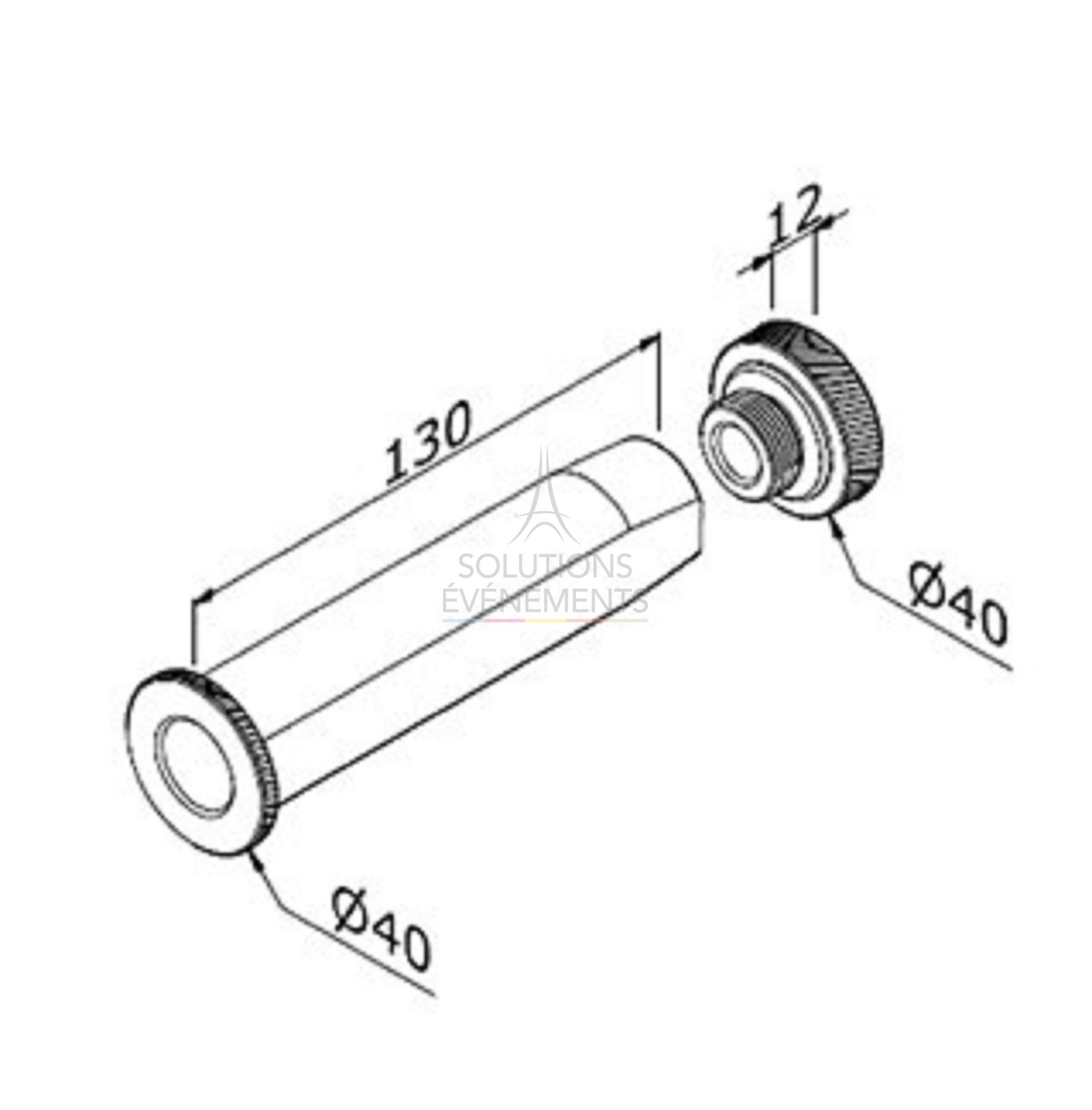 Modular stand connector rental