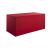 Rental of red colored cover for folding buffet