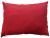 Red decorative fabric cushion rental