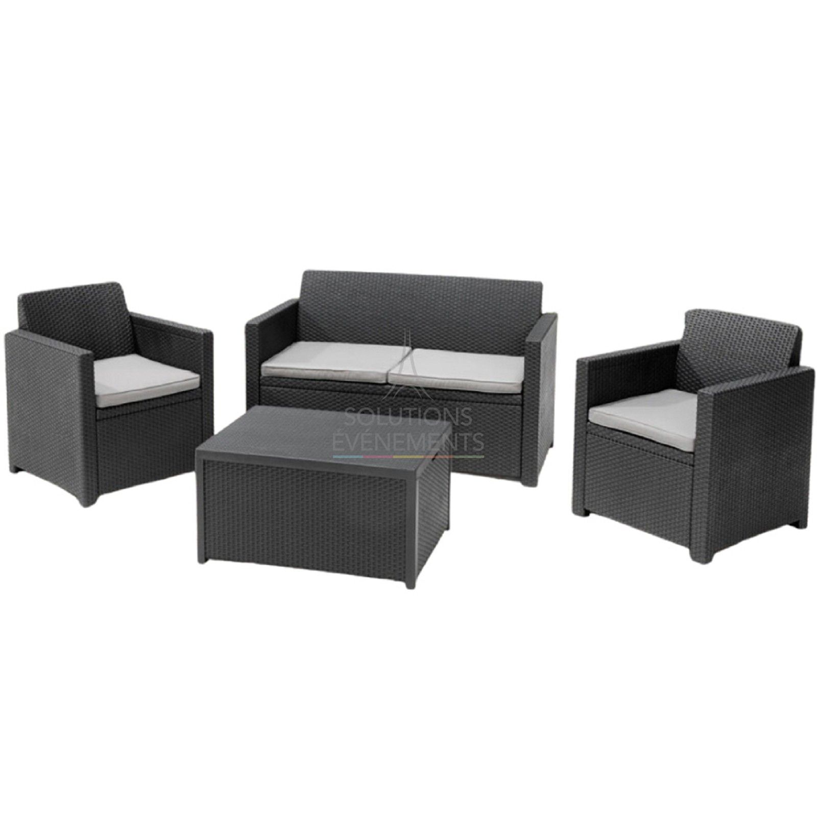 Rental of lounge garden furniture