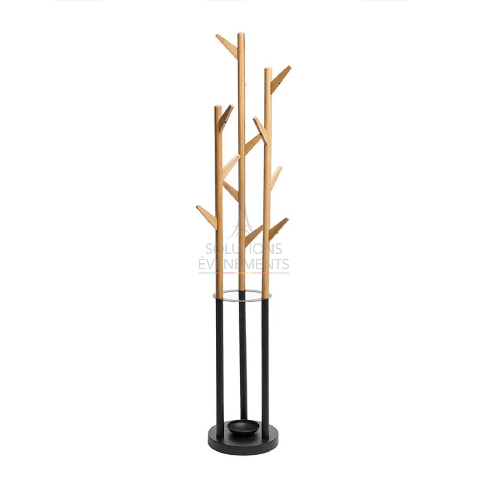 Rental of designer coat rack with umbrella stand