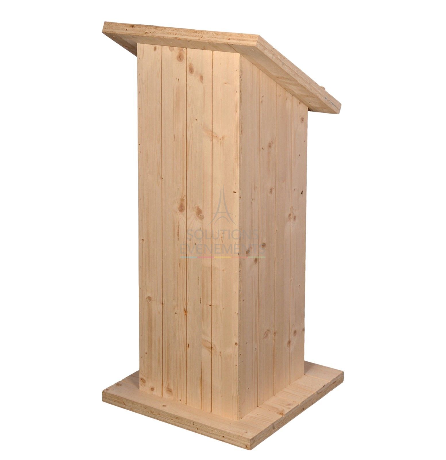 Rental of eco-friendly wooden conference lecture hall Senlis