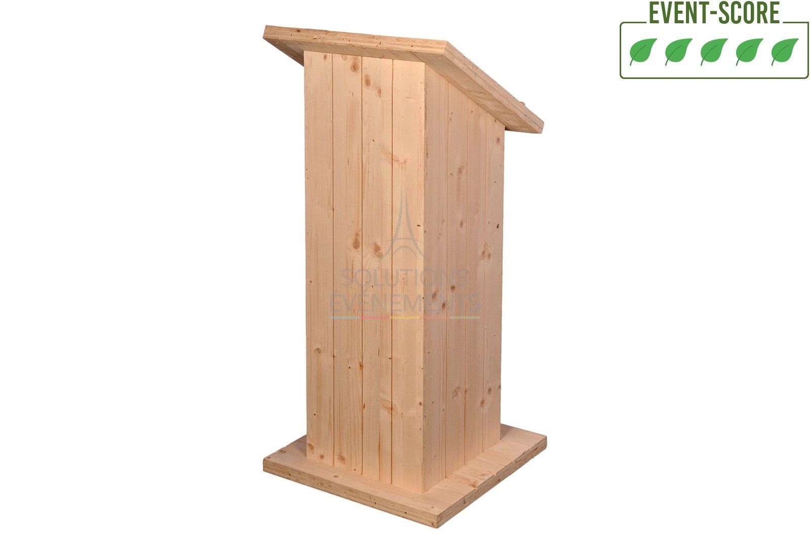 Rental of eco-friendly wooden conference lecture hall Senlis