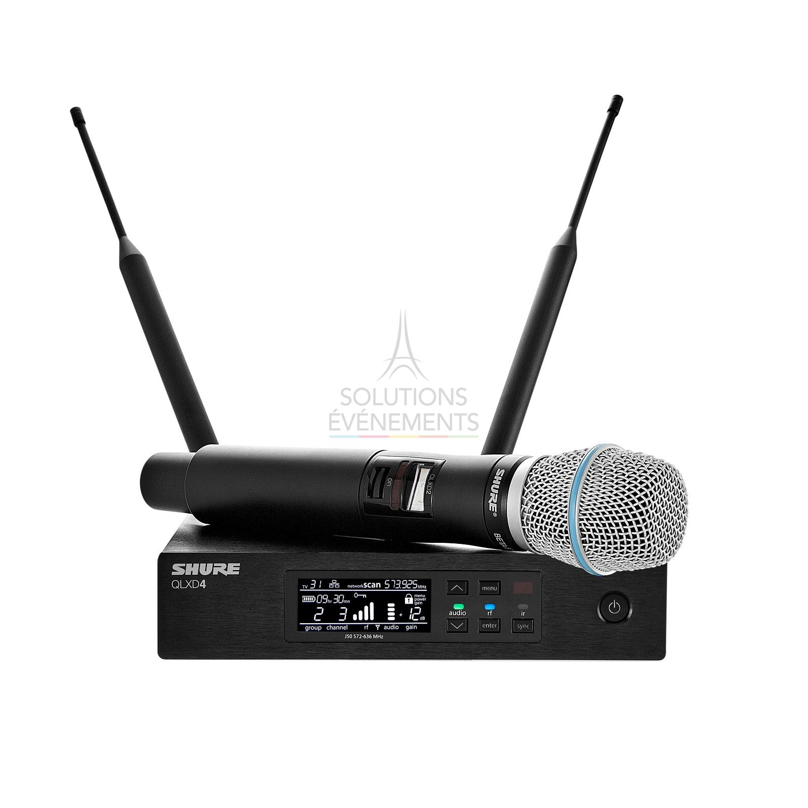 Shure Microphone Rental - QLXD24/Beta87A K51