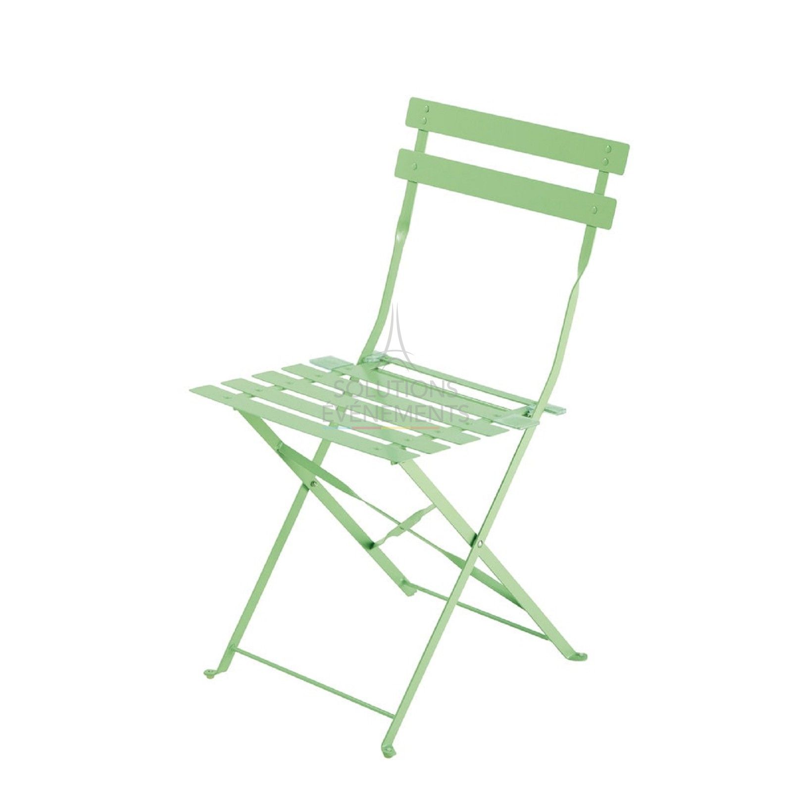 Rental of folding metal garden chair