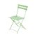 Rental of folding metal garden chair