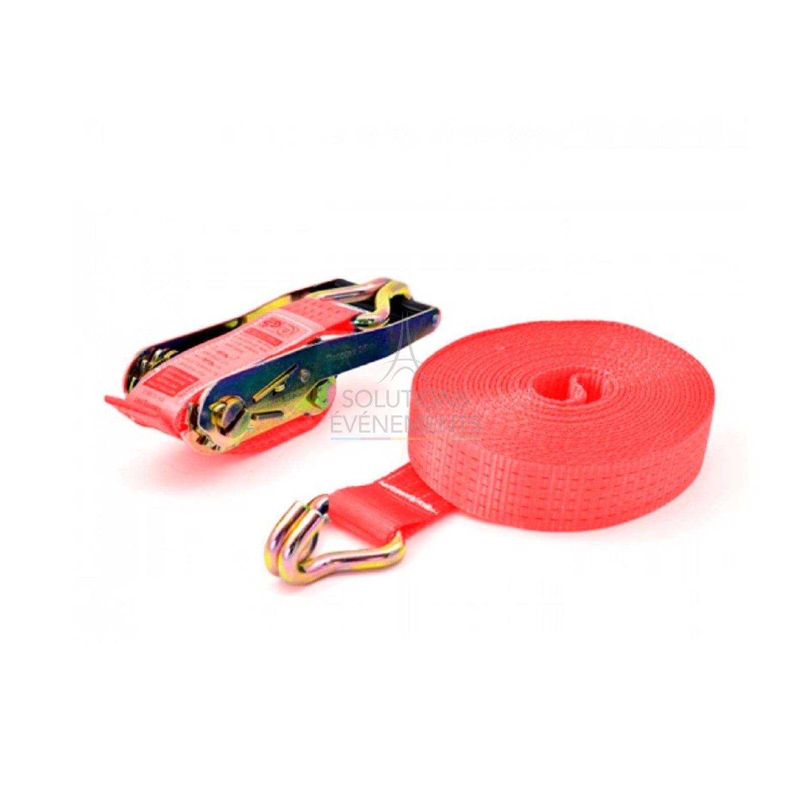 Ratchet strap rental 50 mm 5 tonnes RED