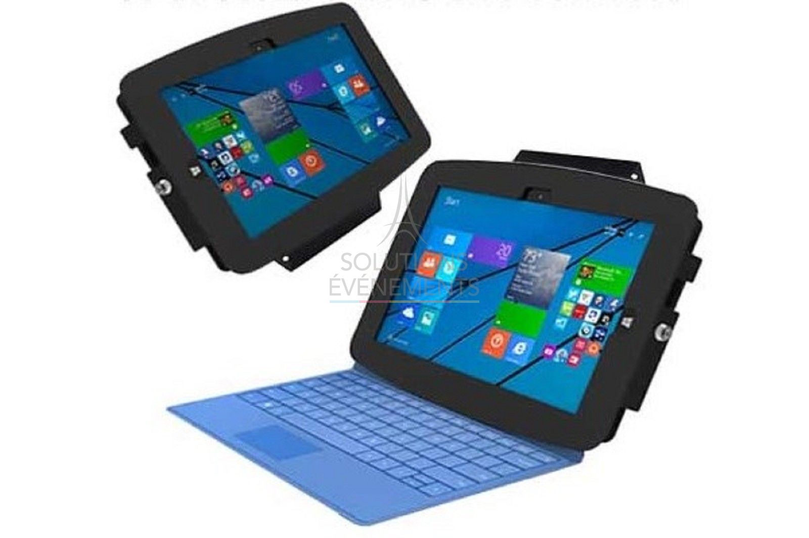 Rental of support and anti-theft cover for Microsoft Surface Pro tablet