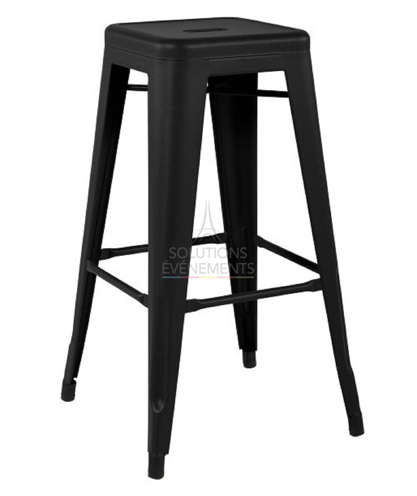 Industrial style high stool rental