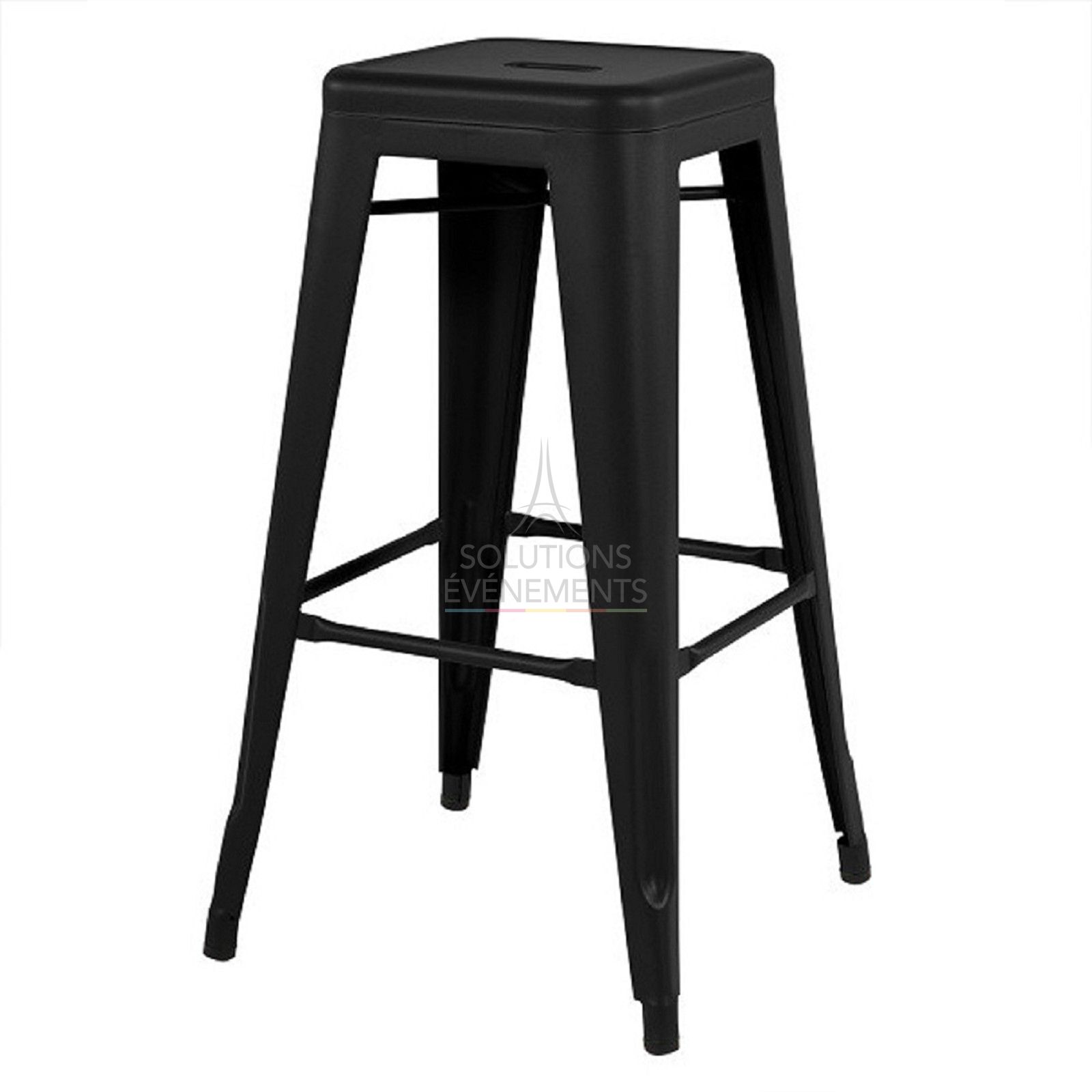 Industrial style high stool rental