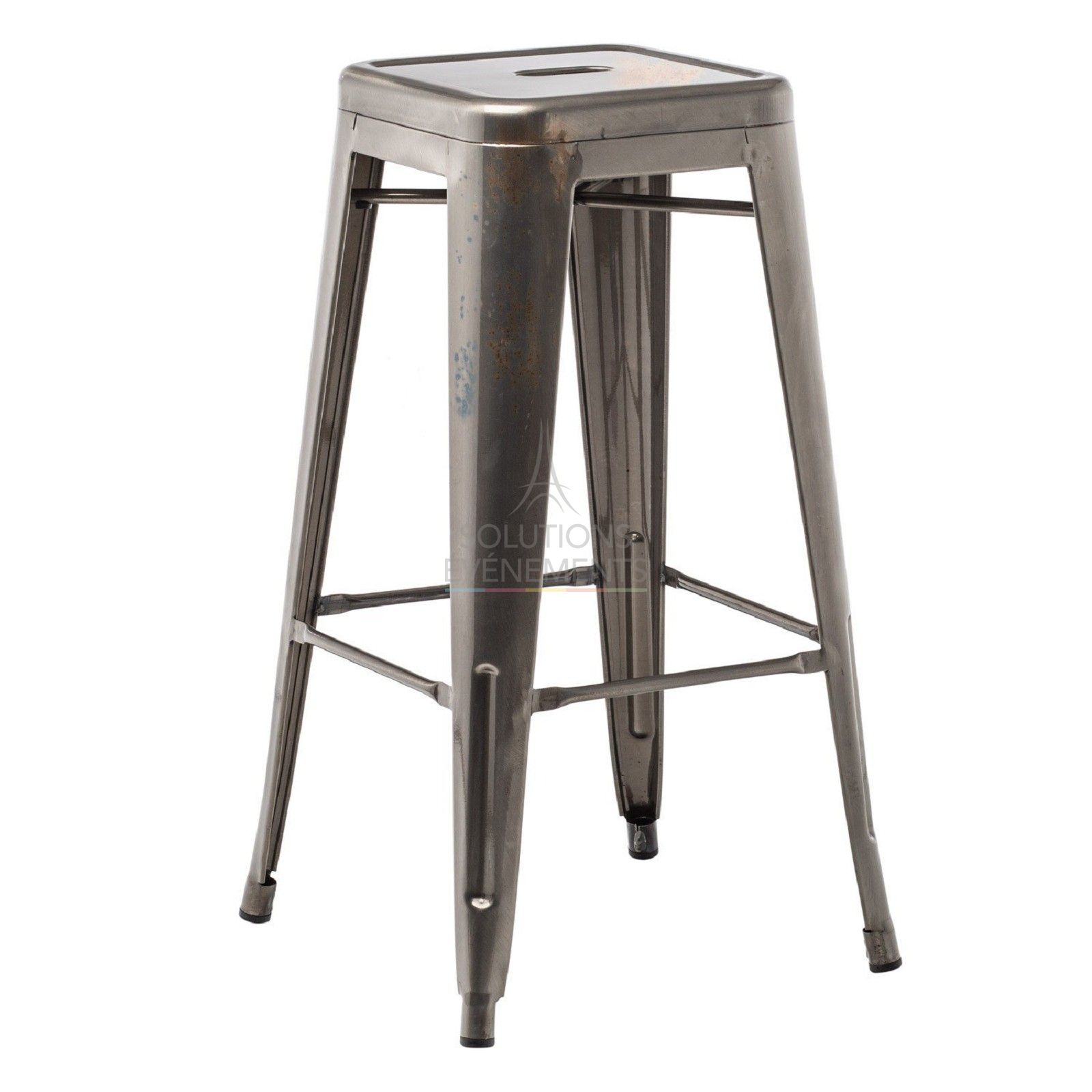 Industrial style high stool rental