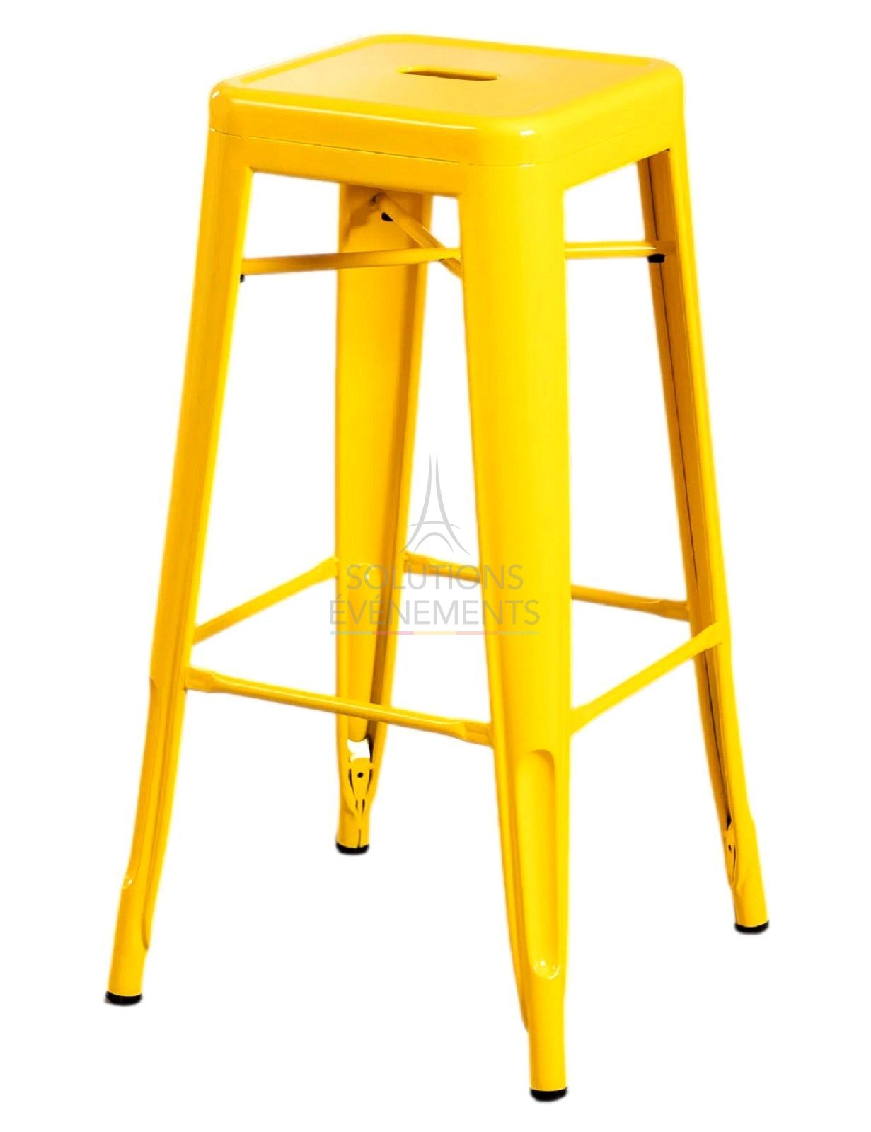 Industrial style high stool rental