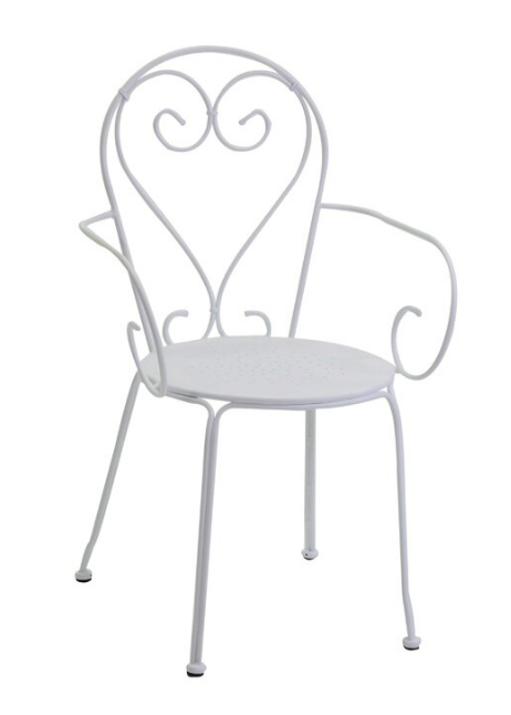 Wrought iron garden chair rental