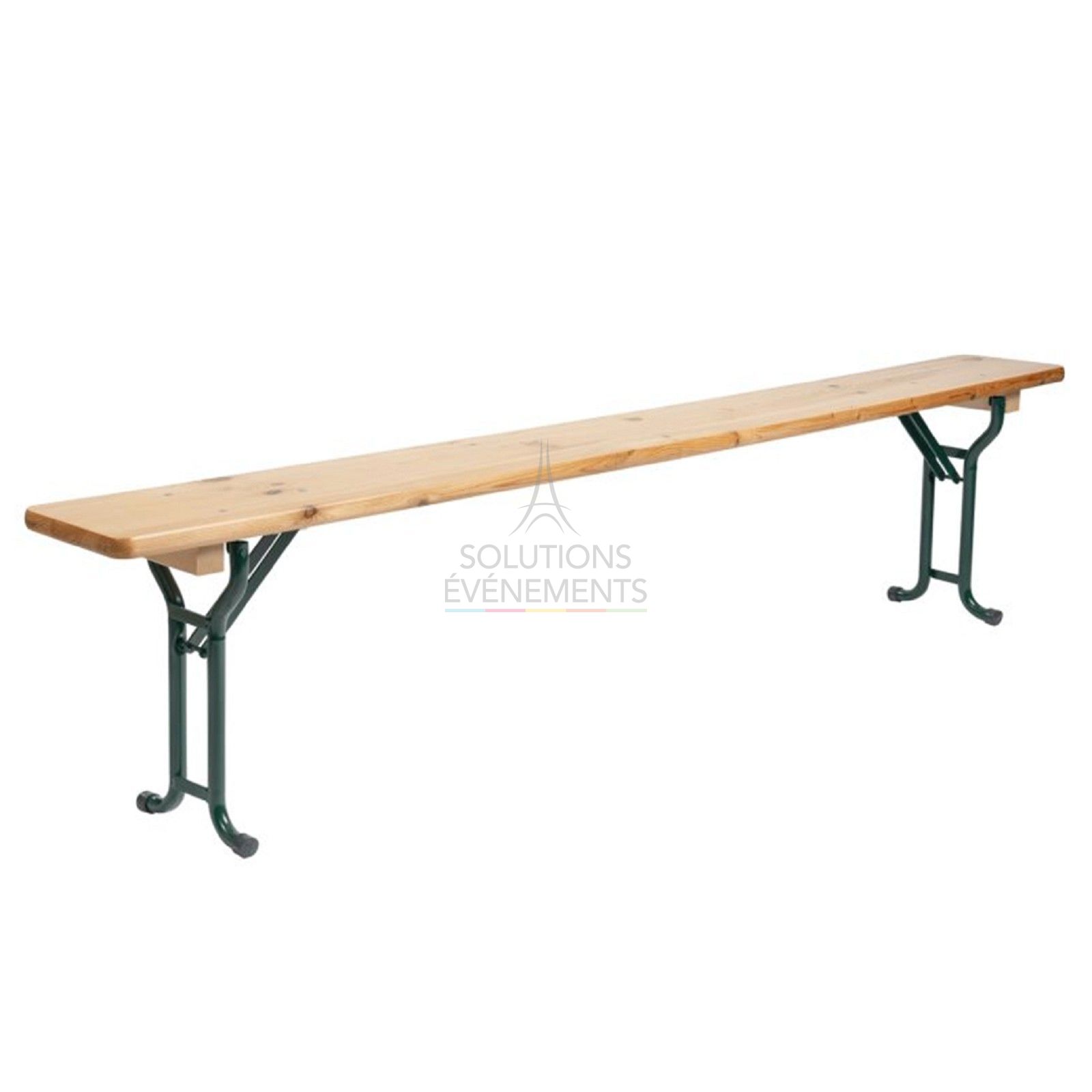 Location de banc en bois pour assise table banquet