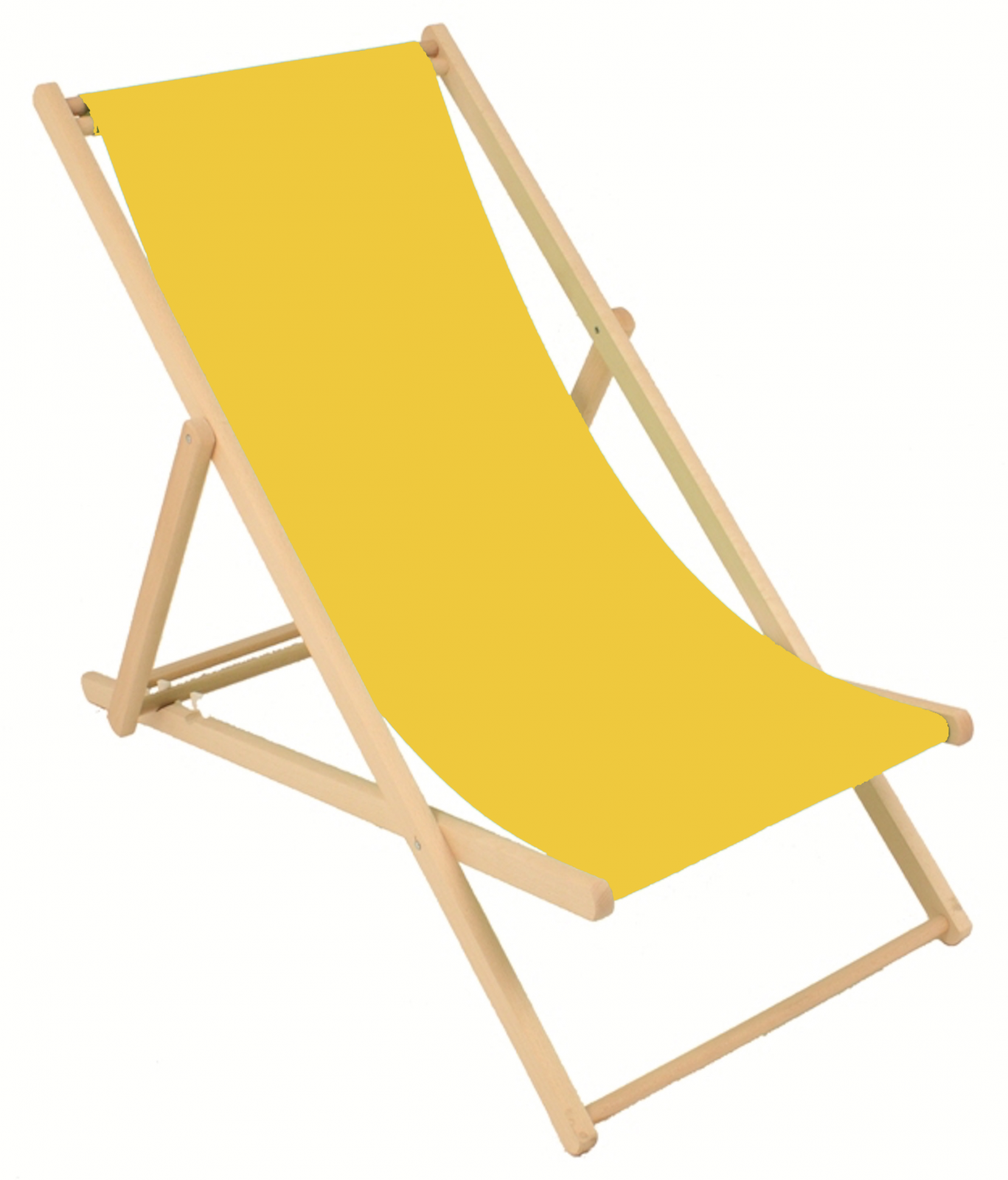 Rental of yellow Chilean deck chair