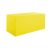 Rental of designer buffet with a yellow cover
