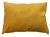 Rental yellow cushion in decorative fabric