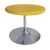 Rental of yellow coffee table diameter 70cm